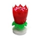 thumbnail image 3 of Matsuzay Exquisita flor giratoria música Festival cumpleaños bendición pastel velas hogar DIY decoraciones Accesorios Kits para hacer velas Rojo Matsuzay HA004966-01B, 3 of 6