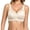 Beige, variant on Bras For Women, Embossed Jacquard Wire-Free Bra, Lifting Anti-Sagging Back Smoothing Support For Mature Daily Casual Wear Black L