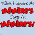 thumbnail image 2 of CafePress - What Happens At Memeres Infant Bodysuit - Baby Light Bodysuit, Size Newborn - 24 Months, 2 of 4