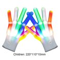 thumbnail image 4 of 1 par de guantes LED que brillan intensamente Guante luminoso para fiesta de Halloween de Navidad (adulto), 4 of 4