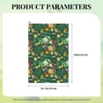 thumbnail image 4 of Kdxio Vegan Pattern Golf Towel (24" X 16") with Carabiner Clip - The Convenient Golf Cleaning Towel, 4 of 8