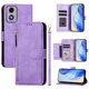 thumbnail image 3 of Funda para Motorola MOTO G04 4G/G24 4G/G04s 4G Cartera de Mano con Cremallera y Correa Cruzada Desmontable, 3 of 5