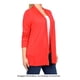 thumbnail image 2 of Sueter Simply Basic M218A05247 Talla G Rojo Caída recta, 2 of 4