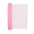 thumbnail image 4 of GUOOL Jacquard Net Mesh Bouquet Wrapping Paper Creative DIY Crafting Ornament Openwork Pink, 4 of 9