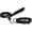 Black, variant on Voyager Reflective Leash Collar Set with Neoprene Handle, 5ft Long, Supports Small, Medium, and Large Breed Puppies, Cute and Heavy Duty for Walking, Running, and Training - Turquoise, L