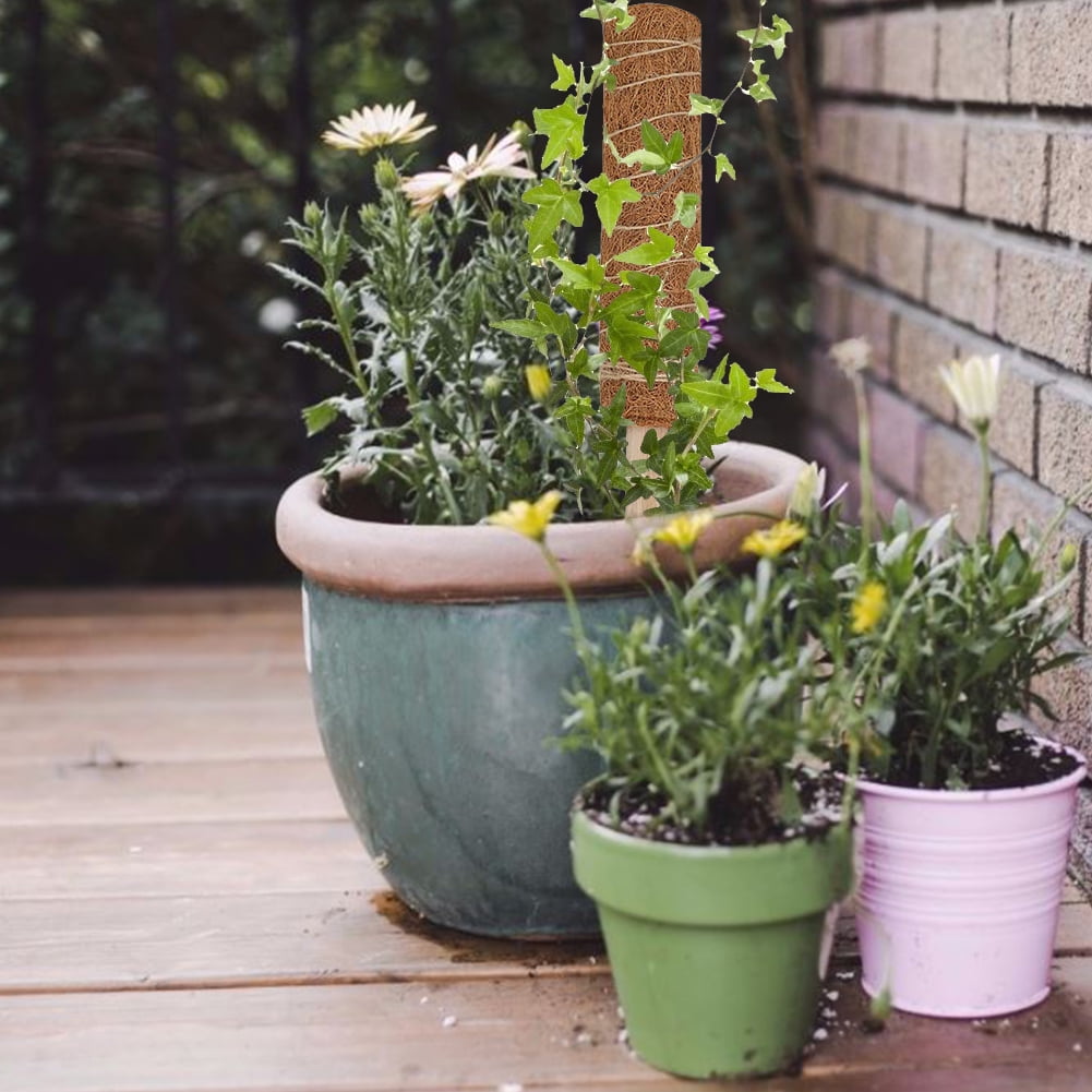 Comaie Coir Totem Pole Plant Support Pole for Plant Support Extension