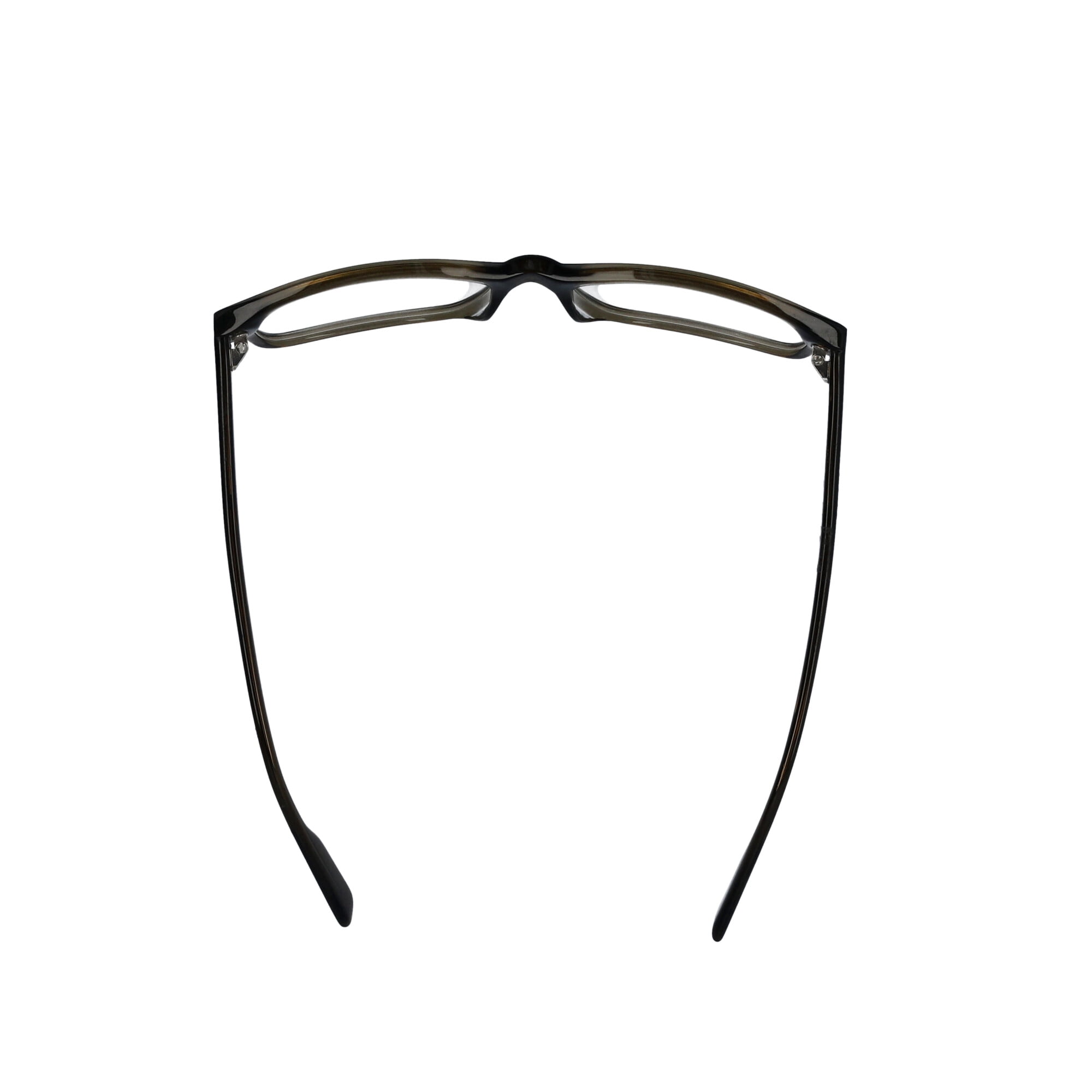 M America Men's Rx'able Square Plastic Eyeglasses, 55-17-145, MU103FOLV0055,Olive, 1 pair