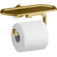 thumbnail image 7 of Kohler K-27128 Occasion Wall Mounted Euro Toilet Paper Holder - Matte Black with Moderne, 7 of 7