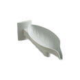 thumbnail image 1 of TIELUTT Leaf Shaped Soap Adjustable in Three Rotations Wall Rack over Stainless Steel Camp Roll up Dish Drying Rack over the Strainer Storage Rack for Kitchen Counter, 1 of 7