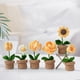 thumbnail image 2 of Advancent Crochet Kit Accessories Handmade Crocheted Planter Beginners Kids for Teens  Almacenamiento y organización del hogar Amarillo 11cm, 2 of 6