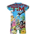 thumbnail image 6 of Adventure Time Baby Romper Short Sleeve Bodysuits Soft Rompers Summer Clothes One-Piece Jumpsuits Outfits 9-12M, 6 of 8