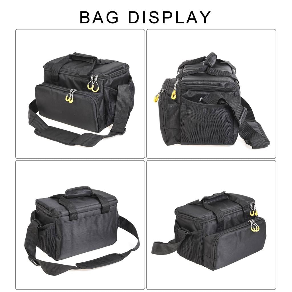 Yihuala Waterproofs Fishing Bag Large Capacity Fishing Tackle Backpacks Outdoor Fishing Lures Gear Bag Carrying Pouches Enduring