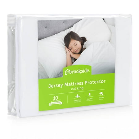Waterproof Fitted Mattress Protector - Brookside Waterproof Jersey Fitted Mattress Protector