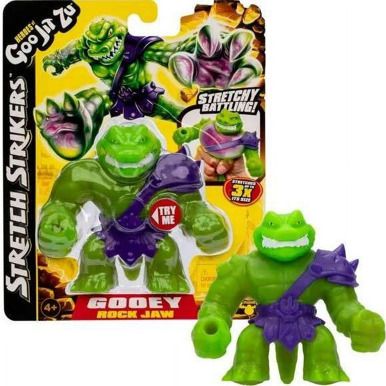 Heroes of Goo Jit Zu Stretch Strikers Rock Jaw Action Figure