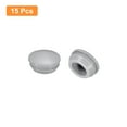 thumbnail image 3 of Uxcell 15pack Silicone Plugs, Rubber Round Snap in Locking Hole Plugs Waterproof Hole Plug for 14-15mm Hole, Grey, 3 of 6