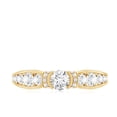 thumbnail image 4 of Rosec Jewels Lab Diamond Ring - Vintage Inspired Engagement Ring (EF-VS Quality Certified), 18K Yellow Gold, US 11.50, 4 of 8