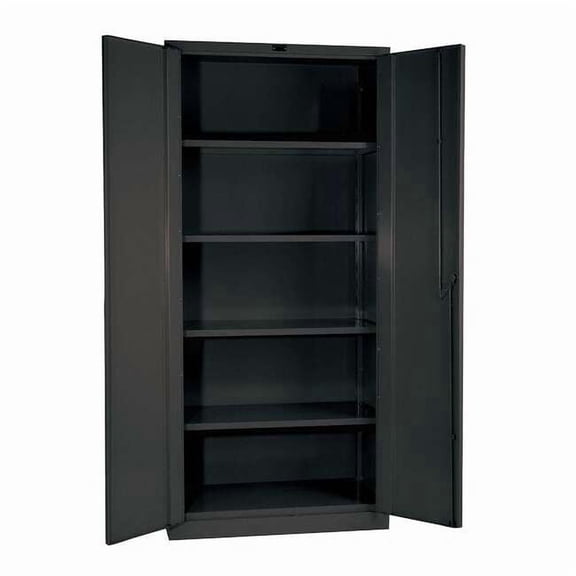 Hallowell Strg Cab,78"x48"x24",Charcoal,4Shlv HW4SC8478-4CL