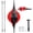 Red, variant on Double End Punching Ball Speed Bag With Difficulty Levels Boxing Reflex Headband For Reaction Agility And Hand Eye Coordination