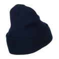 thumbnail image 4 of MD Maryland State Embroidered Long Beanie - Navy OSFM, 4 of 5