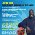 thumbnail image 3 of Shaq 29.5" (Size 7) Black and Red Rubber Basketball, 3 of 11