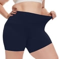 thumbnail image 2 of DYTTDG Women's Plus Size High Waist Yoga Shorts with Pockets | High Elasticity Workout Biker Shorts for Cycling, Yoga, Gym & Daily Casual Wear, 2 of 8