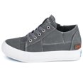 thumbnail image 6 of JENN ARDOR Women Hidden Wedge Canvas Sneakers Slip on Flats Shoes Walking Shoes, 6 of 11