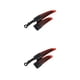 thumbnail image 1 of Guardabarros de ala de bicicleta Greeniant 2 piezas rojo brillante ajustable, 1 of 6