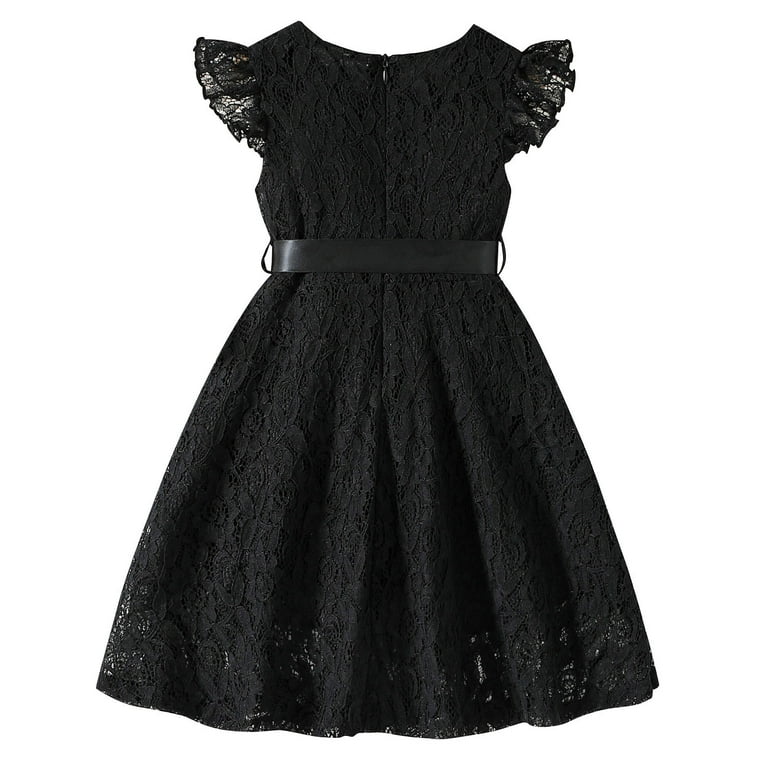 Toddler Girls Sweet Lace Dresses Baby Girl Elegant Dress Flutter Sleeve Lace Party Princess Dress 3-10 Years - Walmart.com Toddler Girls Sweet Lace Dresses Baby Girl Elegant Dress Flutter Sleeve Lace Party Princess Dress 3-10 Years - Walmart.com