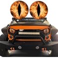 thumbnail image 2 of Beast Eyes Headlight Decals, Round Headlight Decal, Funny Jeep Stickers, 3D Stereo Eyes Headlight Decal Stickers, Eye Decals Pair for Truck Car Body Window Bumper Decorations, 2 of 10