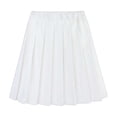 thumbnail image 4 of SAWOBUUN Girls' Pleated Midi Skirt Casual A Line High Waist Skirt School Uniform Back to School Skirt, 4 of 9