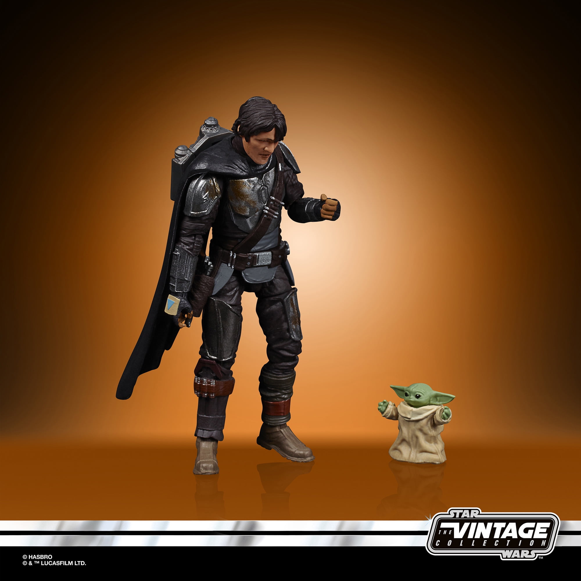 Star Wars The Mandalorian: The Vintage Collection Din Djarin Kids Toy Action Figure for Boys and Girls (9”)
