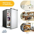 thumbnail image 6 of STAKOL 3 cu.ft. Compact Upright Freezer w/Single Stainless Steel Door Removable Shelves, 6 of 10