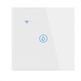 thumbnail image 1 of Interruptor Inteligente para Calentador Agua con WiFi Táctil 40A, Temporizador con Control por Voz y Aplicación Tuya Smart Life, Panel Vidrio, Interruptor de Pared, Color ., 1 of 5