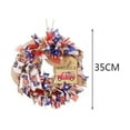 thumbnail image 3 of Chmadoxn Fourth of July Decorations United States Independence Day Simulation T Ulip Garland Door Hanging Decoration, 3 of 3