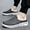 Gray, variant on Women and men Closed Toe Backless Summer Breathable Walking Shoes with foot arch pad Lightweight Walking Shoes