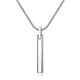 thumbnail image 1 of Collar con colgante de barra de acero de tungsteno COAI para, 1 of 3