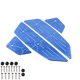 thumbnail image 4 of Placa reposapiés para motocicleta, almohadillas apoyo para los pies, fácil instalar, modificación profesional, reemplazo directo para PCX125. Azul, 4 of 7