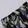 thumbnail image 6 of DHFJKG Women's Bohemian Shorts Summer Floral Casual Drawstring High Waist Wide Leg Loose Fit Shorts Boho Beach Vacation Clothes Trendy Bottoms, 6 of 7