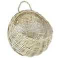 thumbnail image 3 of Kudiqi Wicker Hanging Basket for Plants & Fruit - Rattan Wall Planter Pot, 3 of 5