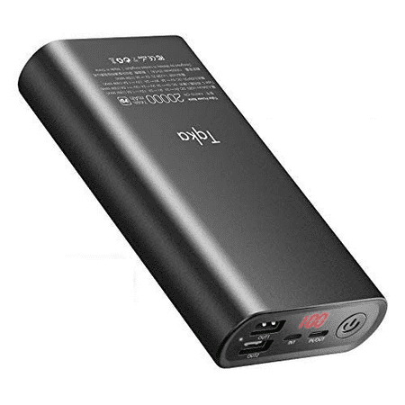 Quick Charge 3.0 USB-C Super Speed Portable Power Bank Battery Pack Triple USB Charger 20000mAh - (Best Quick Charge Portable Charger)
