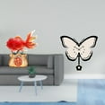 thumbnail image 2 of Reloj de pared acrílico con forma de mariposa koi, escultura Feng Shui, ideal para la oficina, el hogar, la entrada, , la habitación, 2 of 8
