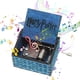 thumbnail image 4 of Caja de música con manivela de madera tallada antigua de 3 piezas C Ehuebsd  Libre de BPA, 4 of 6