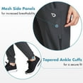 thumbnail image 6 of BALEAF Women's Hiking Pants Quick Dry with Zipper Pockets Running Yoga Dark Gray Size S, 6 of 7