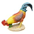 thumbnail image 1 of Transemion Resin Statue Chicken Statue Decorative Backyard Patio for Lawn Pecking S 1Set, 1 of 6