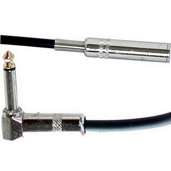 Audio2000'S 15ft Premium Câble d'Extension de Basse de Guitare (ADC204W)