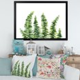 thumbnail image 3 of Designart 'Fern Plant Leaves Detail II' Farmhouse Framed Art Print, 3 of 4