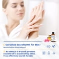 thumbnail image 5 of HIQILI Geranium Essential Oil, 100mL Pure Natural for Skin Hair Care, Diffuser & Massage, 5 of 7