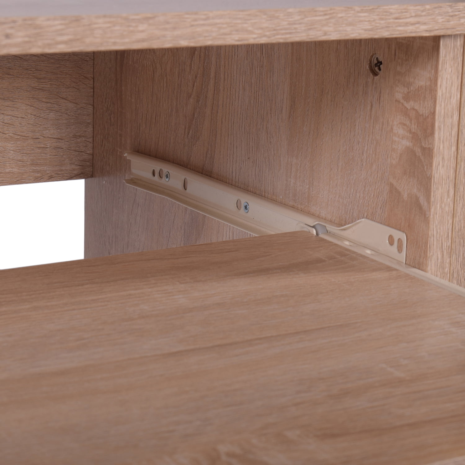Kepooman Home Office Computer Desk with Storage Board, Study Writing Table, Modern Simple Style PC Desk, Wood Color, 35.43" * 18.9" * 29.53" Kepooman Home Office Computer Desk with Storage Board, Study Writing Table, Modern Simple Style PC Desk, Wood Color, 35.43" * 18.9" * 29.53"