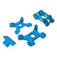 thumbnail image 1 of Piezas 1/14 1/12 Soporte de amortiguador Juego de piezas Azul Zulema Piezas de coches RC, 1 of 8