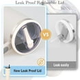 thumbnail image 4 of Stanley Quencher 30 oz Tumbler Replacement Flip Lid 2 Pack, BPA-Free Leakproof Splash Proof Cover for H2.0 FlowState, White, 4 of 5
